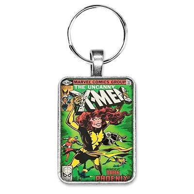 Buy X-Men #135 Cover Key Ring Or Necklace Classic Phoenix Marvel Comic Book Jewelry • 10.22£