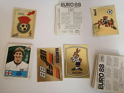 Buy Panini UEFA Euro 88 European Championship 1988 Germany Sticker Number Choose • 5.15£