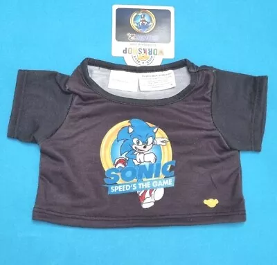 Buy BUILD A BEAR Super Sonic T Shirt Speeds The Game BNWT  • 12.99£