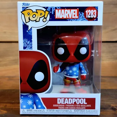 Buy Deadpool 1283 Christmas Sweater Marvel X-Men Funko Pop! Bobblehead • 11.56£
