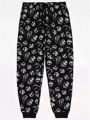 Buy Nightmare Before Christmas Lounge Pants Fleece Pyjama Bottoms Jack Skellington • 22.95£