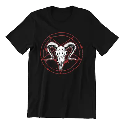 Buy T-shirt,pentagram, Skull,alternative,teenager,goth, Metal,rocker, • 11.95£