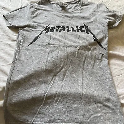 Buy Metallica 2016  Tour  Classic Tag T-shirt Size S Ladies Vgc Metal , Rock , Trash • 24£