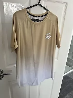 Buy Sinners Attire T Shirt Beige XL • 14.99£