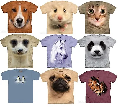 Buy The Mountain Unisex Childrens Animal T Shirts Jack Russell Horse Meerkat Pug • 11.50£