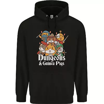 Buy Dungeons And Guinea Pig Role Playing Game Mens 80% Cotton Hoodie • 19.99£