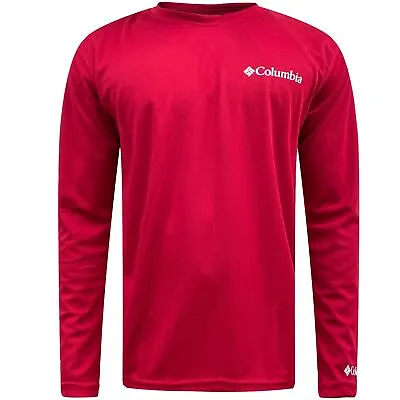 Buy Mens Columbia Long Sleeve T-Shirt Shirt Sport Performance Gym Baselayer Top Tee • 7.99£