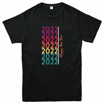 Buy HAPPY NEW YEAR 2022 BETTER BE GOOD Christmas New Year Party Festive Tee Shirts • 13.39£