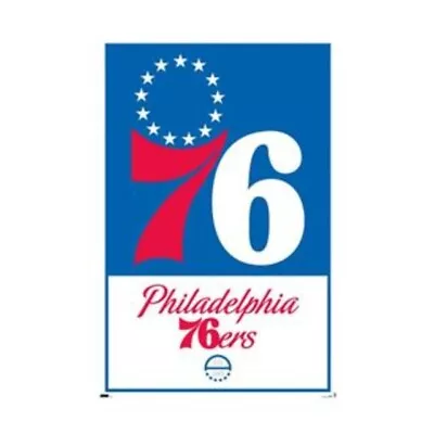 Buy Impact Merch. Poster: NBA Philadelphia 76Ers - Logo 610mm X 915mm #51 • 2.05£