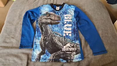 Buy Kids Jurassic World Blue Pyjama Top • 2.51£