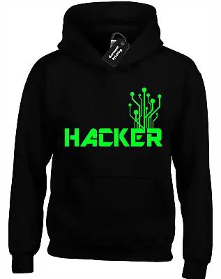 Buy Hacker Hoody Hoodie Cool Computer Programmer It Nerd Geek Code Coding Gamer • 16.99£