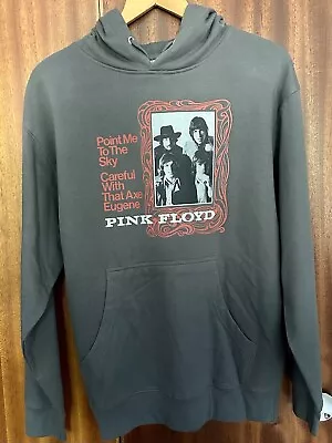 Buy Pink Floyd Grey Hoodie Medium Careful With That Axe Eugene Point Me To The Sky • 100£