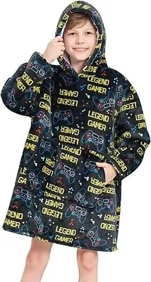 Buy Doctor Unicorn Boys Oversized Hoodie Warm Sherpa Fleece Winter Hooded Sweatshirt • 14.99£