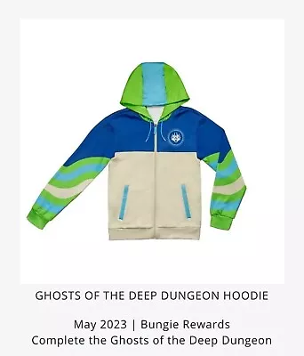 Buy Destiny 2 Ghosts Of The Deep Dungeon Hoodie Unisex Large Bungie Rewards Retired • 230.10£