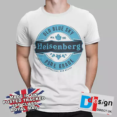 Buy BREAKING BAD T-SHIRT BLUE SKY HEISNENBERG WALTER WHITE METH 80s 90s Classic • 6.99£