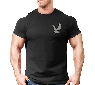 Buy Bird Of Prey LB Gym T Shirt Mens Gym Clothing Training Bodybuilding Top Cool Tee • 8.99£