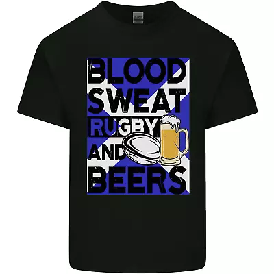 Buy Blood Sweat Rugby And Beers Scotland Funny Kids T-Shirt Childrens • 7.99£