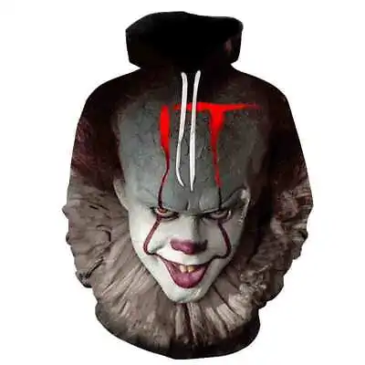 Buy 25 Styles 3d Digital Printing Clown Series Fashion Sweatshirts Hoodies Jacket  • 20.99£