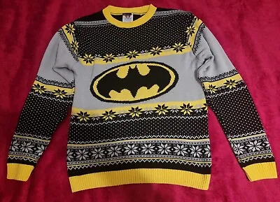 Buy Batman Knitted Christmas Jumper, Numskull XL • 19.99£