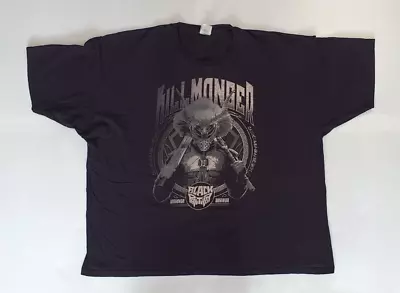Buy Marvel Black Panther T Shirt 4XL Mens T Shirt Black Killmonger • 9.99£