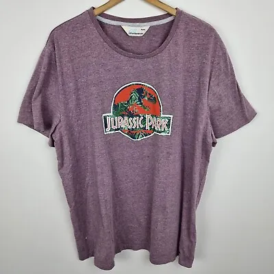 Buy Peter Alexander Jurassic Park Pyjama Top T-Shirt Size XXXL • 12.64£