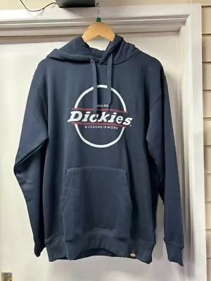 Buy Dickies 36238 Towson Graph Hoodie Jumper Sweatshirt Navy M & L • 39.99£