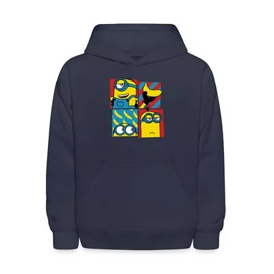 Buy Minions Merch Stuart Bob Kevin Officially Licensed Kids' Hoodie • 25.25£