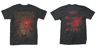 Buy CANNIBAL CORPSE- IMPACT SPATTER Official T Shirt Mens Licensed Merch New • 15.95£