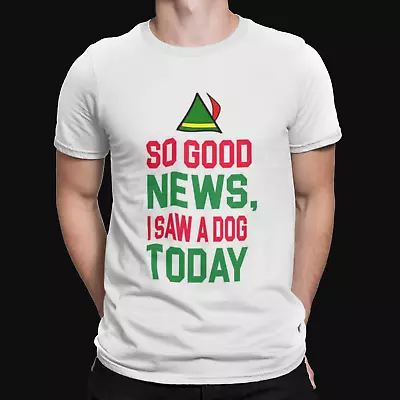 Buy Elf T-Shirt Xmas Christmas Film Funny TV Happy Lockdown Gift Cool Movie Tee Dog • 6.99£