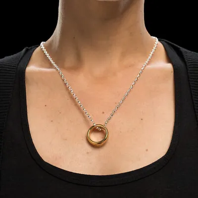 Buy Lord Of The Rings Necklace The One Ring Jewellery Summer Gift Mother's Day A005 • 5.45£