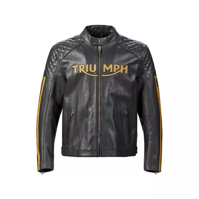 Buy Mens Black Genuine Cowhide Leather Biker Motorbike Motorcycle Jacket CE Armour • 119.99£