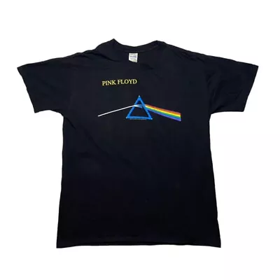 Buy Vtg 2010 Gildan Pink Floyd Dark Side Of The Moon Graphic Print T-shirt Medium • 8.82£