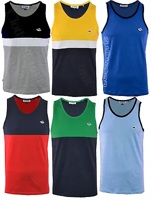 Buy Mens Vest Summer Casual Holiday Gym Muscle Top Le Shark Cotton S-XXL • 7.99£