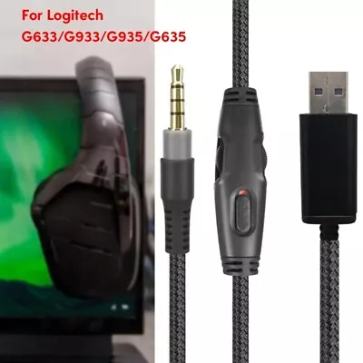 Buy Enhanced Gaming Experience Cable For G633/G933/G935/G635 Headsets And Devices • 10.75£