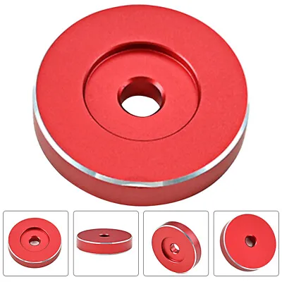 Buy  Red Metal Phonograph Adapter Record Player Turntable Adapters • 8.28£