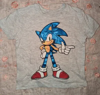 Buy Sonic The Hedgehog Foil Print T-SHIRT • 6.50£