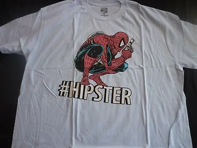 Buy Spider-man Hipster Sky Blue  Size XL  Licensed T-shirt • 8.43£