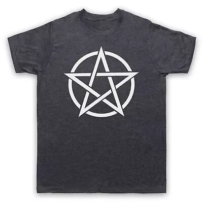 Buy Pentagram Occult Symbol Black Magic Goth Witchcraft Mens & Womens T-shirt • 17.99£