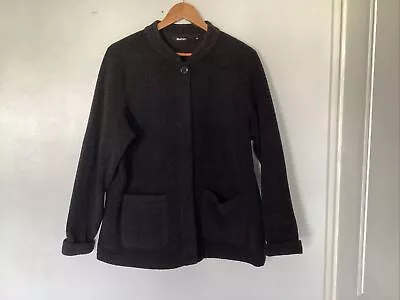Buy Rohan Dark Grey Womens Wool Mix Jacket Size 16 • 9.99£