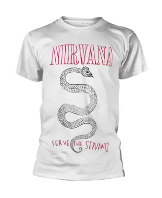 Buy NIRVANA - SERVE THE SERVANTS  SERPENT  T-Shirt OFFICIAL MEDIUM Size NEW • 15.99£