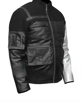 Buy Captain America Civil War Winter Soldier Bucky Barnes Leather Jacket • 82.88£