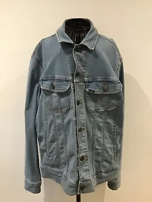 Buy Vintage Lee Rider Denim Jacket Size L Mens • 16.99£