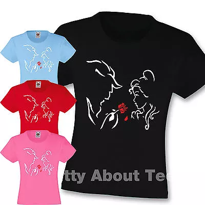 Buy  Beauty And The Beast KIDS  T Shirt Disney Inspired • 8.99£