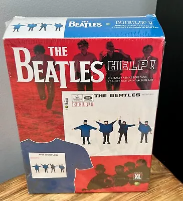 Buy The Beatles Help! 2009 CD + T Shirt Featuring Album Art XL - Factory Sealed • 24.99£