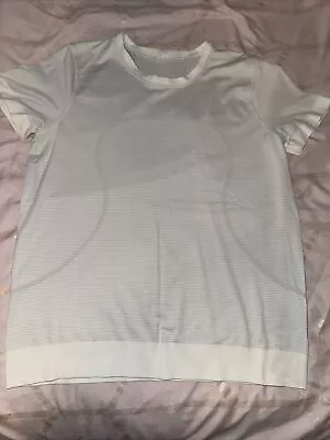 Buy Lululemon Relaxed Fit Swiftly Tech Short Sleeve Shirt White Size 10 • 20.09£
