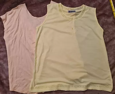 Buy 2 X Nwot Womens  T Shirt Tops Size Large 44/46 Bust • 4.99£