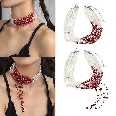 Buy Trendy Choker Jewelry Statement Short Chain Gifts Adjustable Gothic Girls • 5.11£