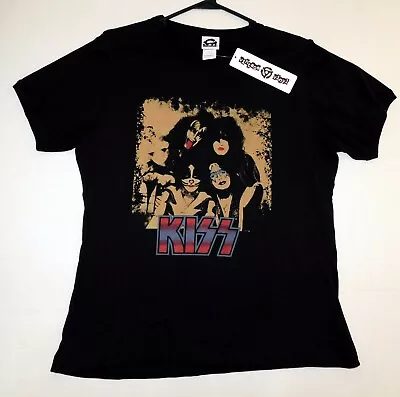 Buy KISS Vintage Band T-Shirt 2sided Rock And Roll All Nite UNWORN 2005 Gene Simmons • 23.68£