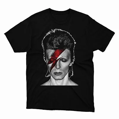 Buy David Bowie Ziggy Star Dust T Shirt  Black Tee • 9.99£
