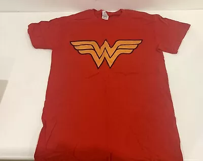 Buy Wonder Woman Logo Red T-shirt - Size S - Women's Ladies • 35£